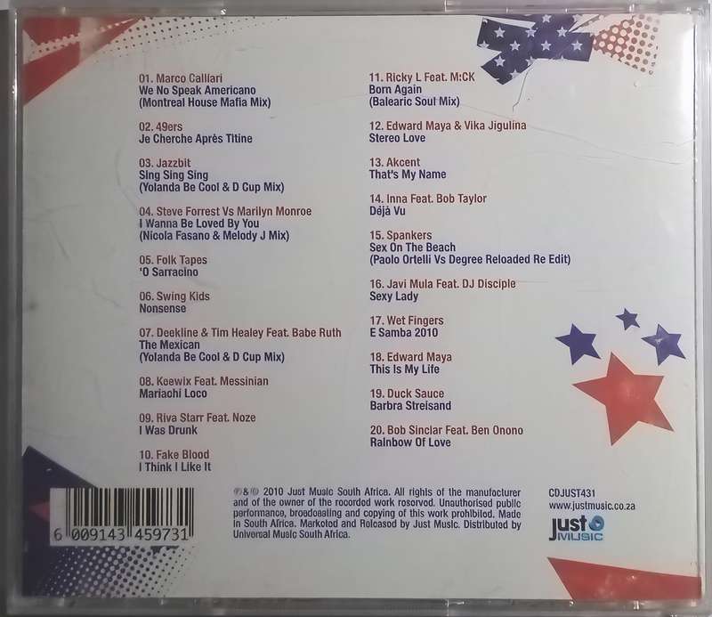 WE NO SPEAK AMERICANO CD