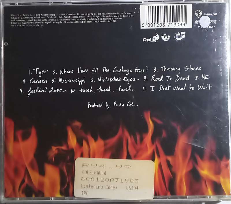 PAULA COLE This Fire CD