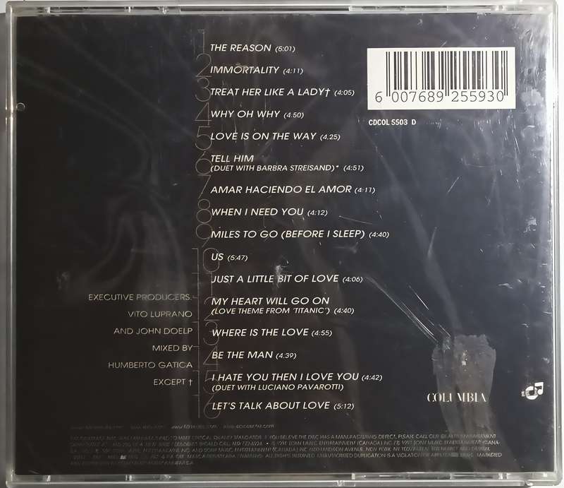 CELINE DION Let's Talk About Love CD