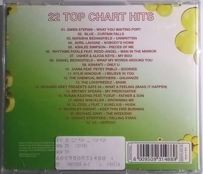 NOW THAT'S WHAT I CALL MUSIC! 39