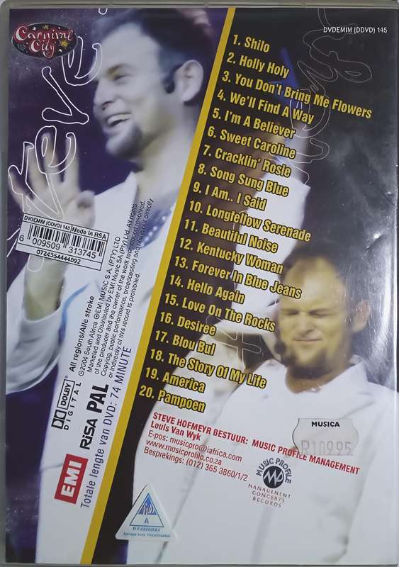 STEVE HOFMEYR a beautiful noise on...