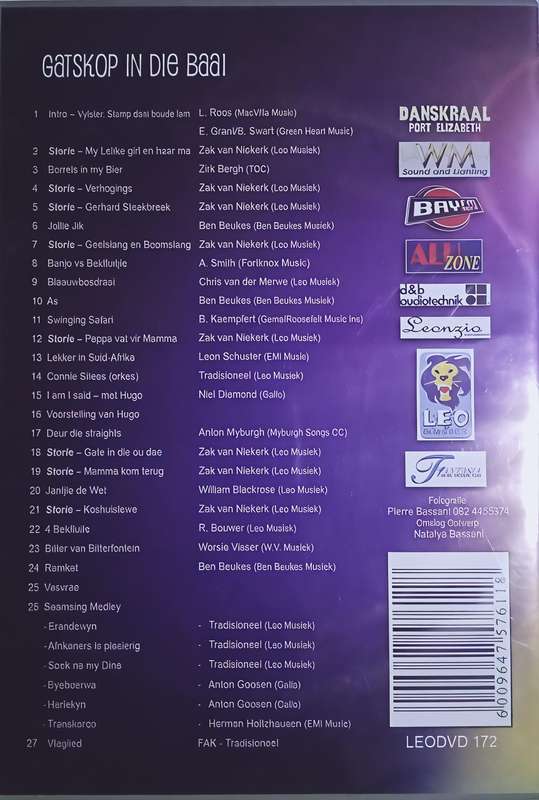 ZAK Gatskop In Die Baai DVD