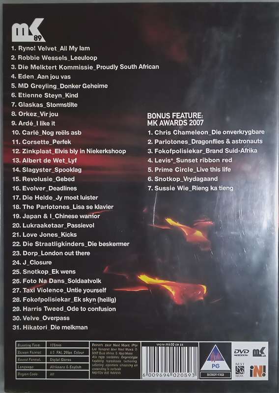MK89 Die Tweede DVD