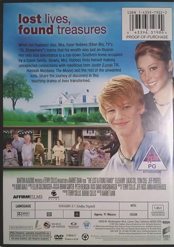 THE LOST & FOUND FAMILY DVD