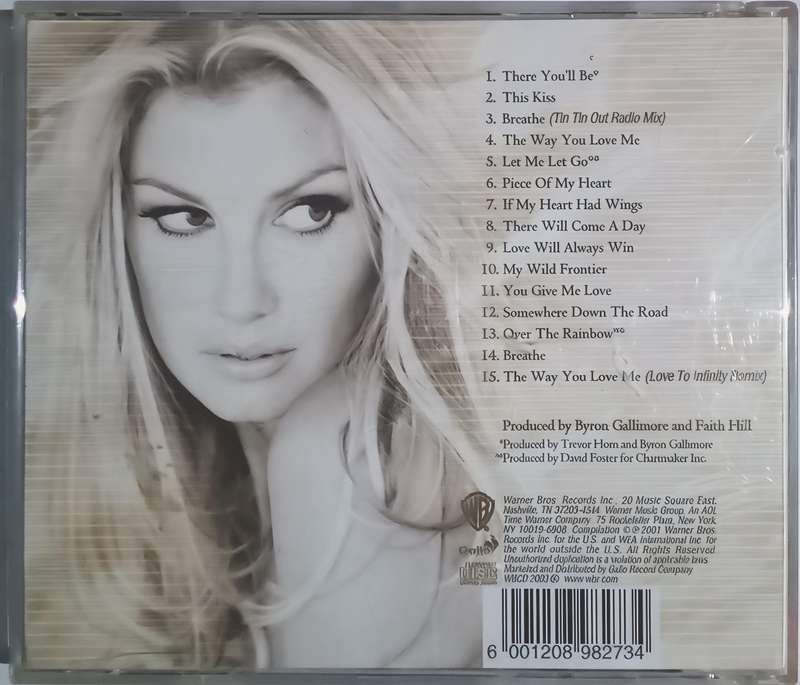 FAITH HILL There You'll Be CD 