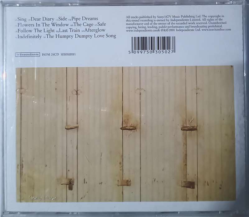 TRAVIS The Invisible Band CD 