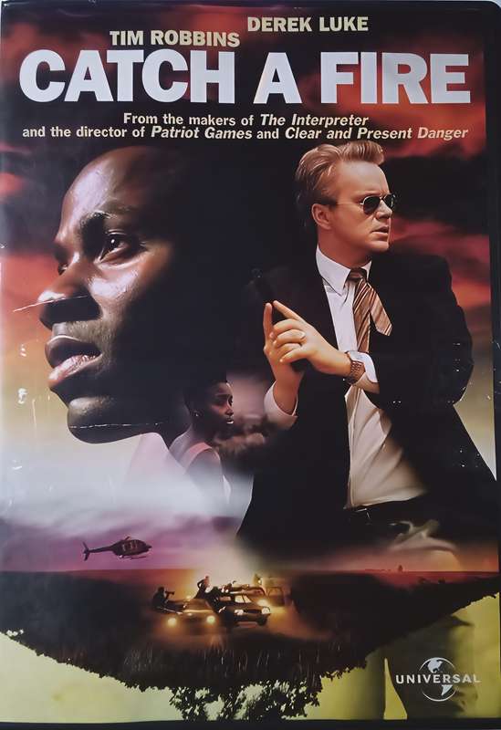 CATCH A FIRE Tim Robbins DVD