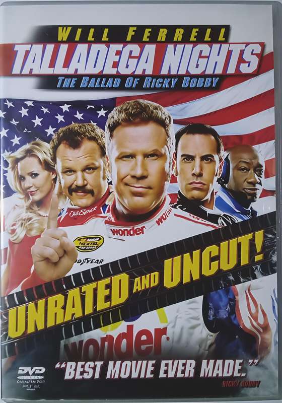 TALLADEGA NIGHTS Will Ferrell DVD