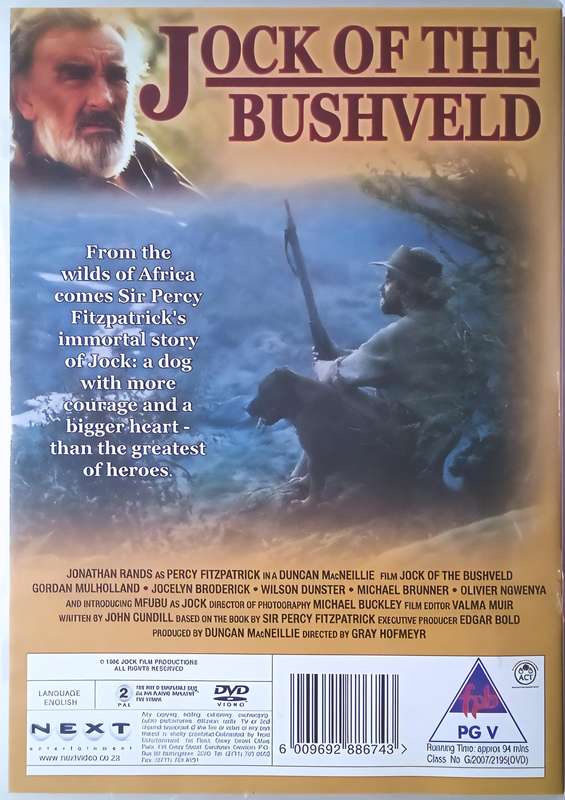 JOCK OF THE BUSHVELD DVD