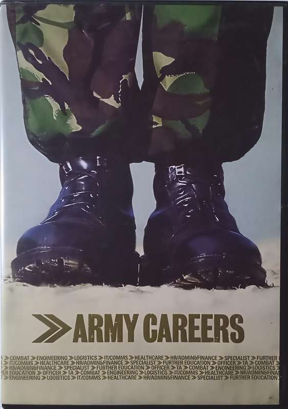 ARMY CAREERS UK British Army DVD