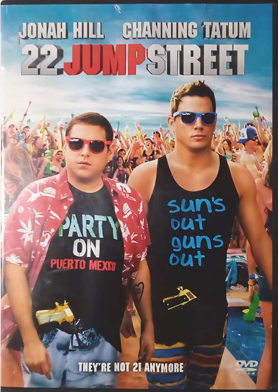 22 JUMP STREET Channing Tatum DVD