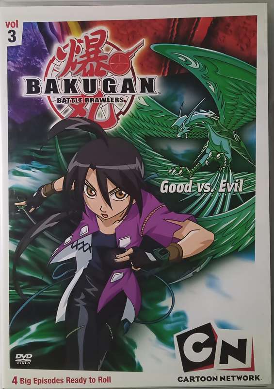 BAKUGAN Battle Brawlers vol 3 DVD