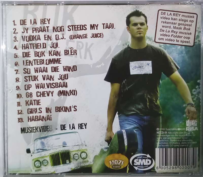 BOK VAN BLERK De La Rey CD