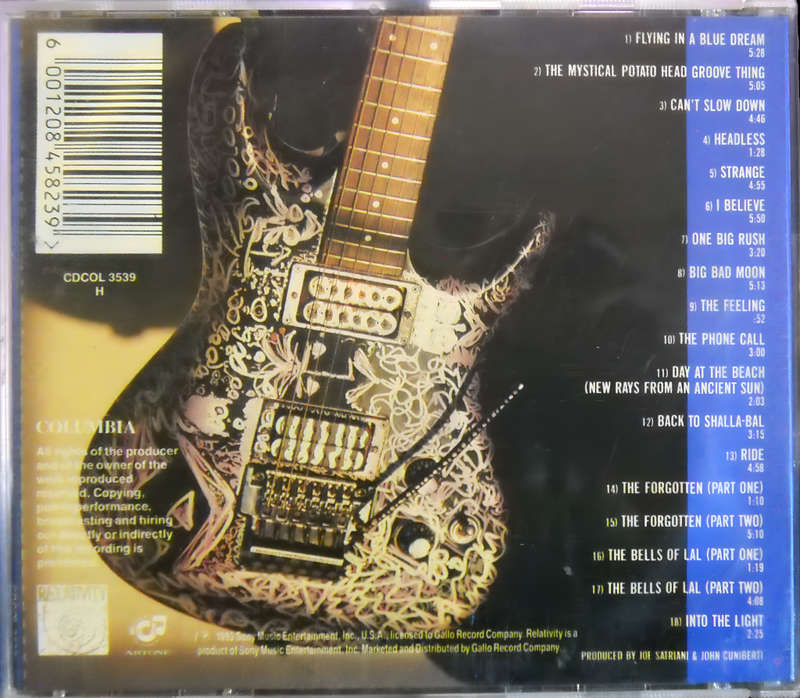 JOE SATRIANI Flying in a Blue Dream