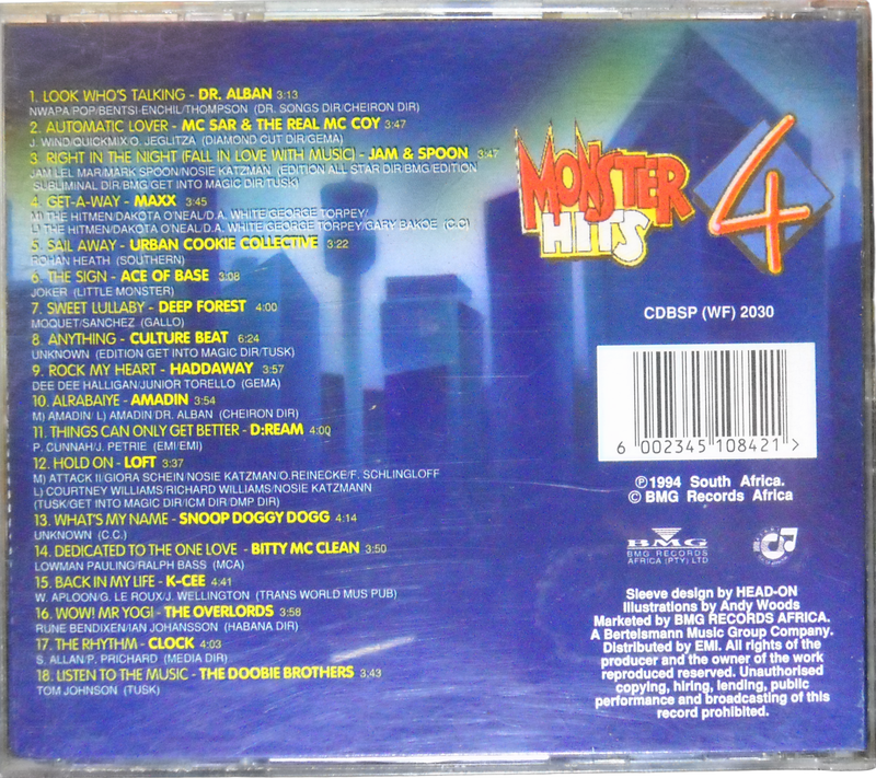 MONSTER HITS volume 4 CD