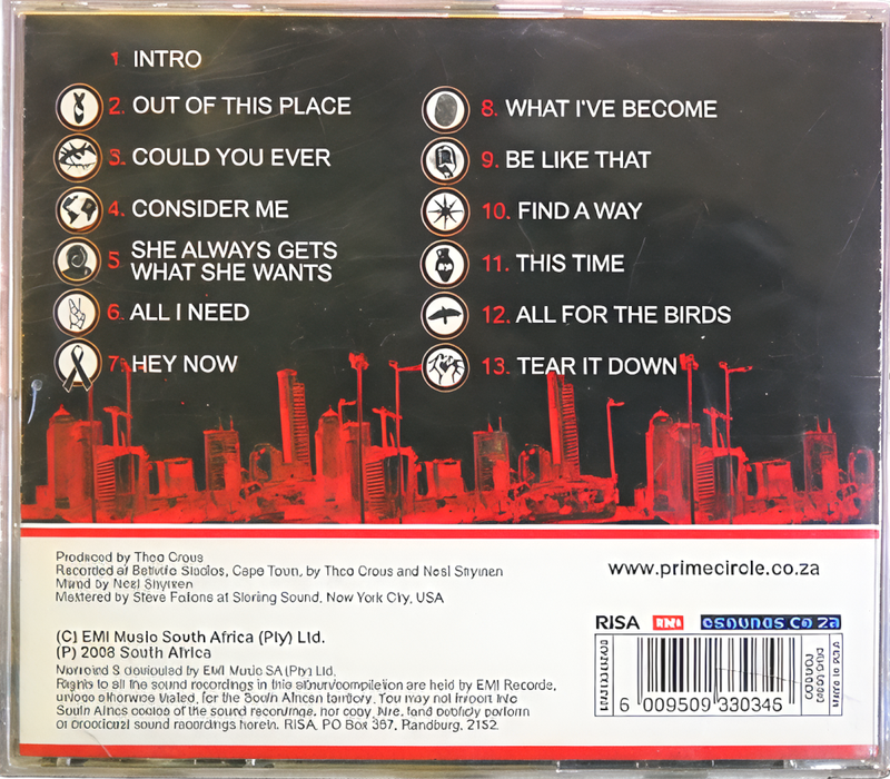PRIME CIRCLE All or Nothing CD