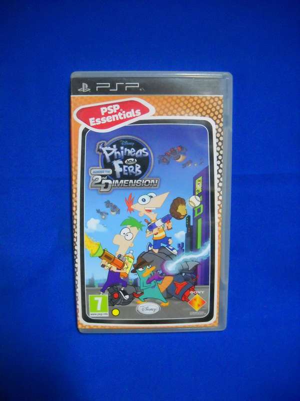 Disney Phineas And Ferb: Across the 2nd Dimension (PSP)