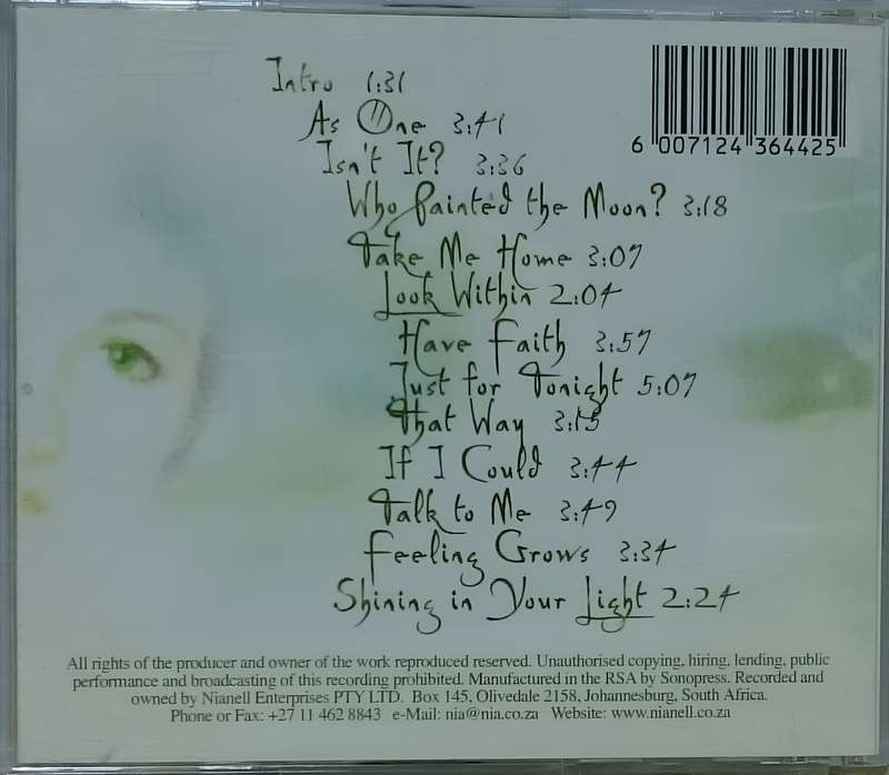 Nianell Who Painted the Moon? CD
