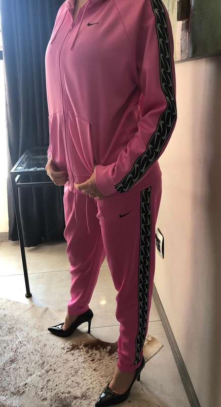 Candy Pink Nike Tracksuit from Dubai! Pre-Loved, Like New | Rare Statement Piece