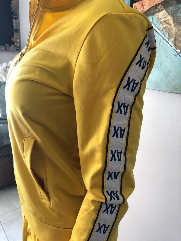 Armani Exchange Mustard Tracksuit  New & Authentic | Bold Winter Style