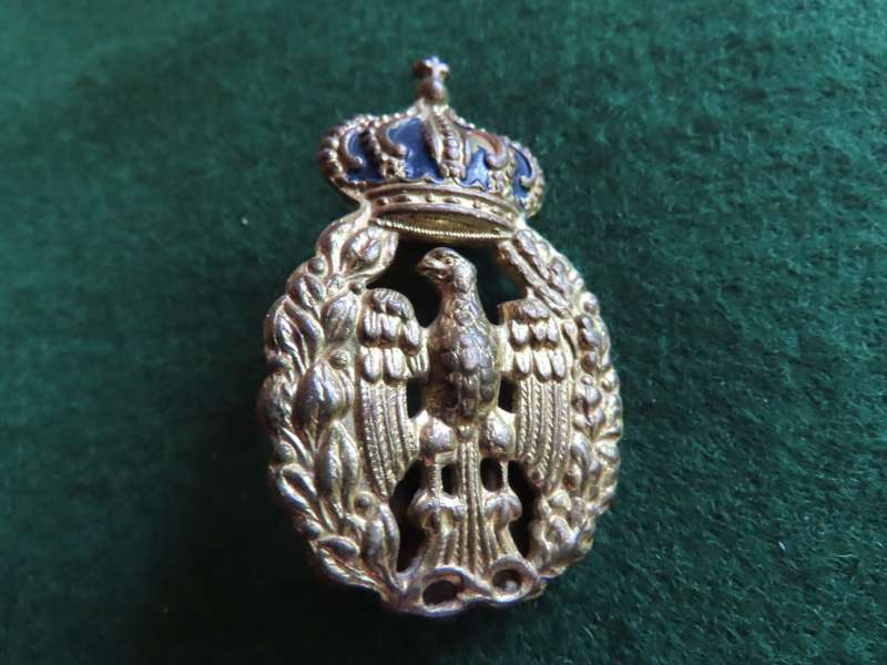 Italy - WWII - Italian Air Force Cap Badge