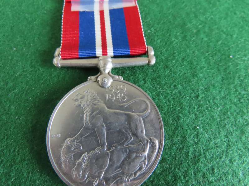 South Africa WWII -  1939-45 War Medal 72254 P.D. McKenzie