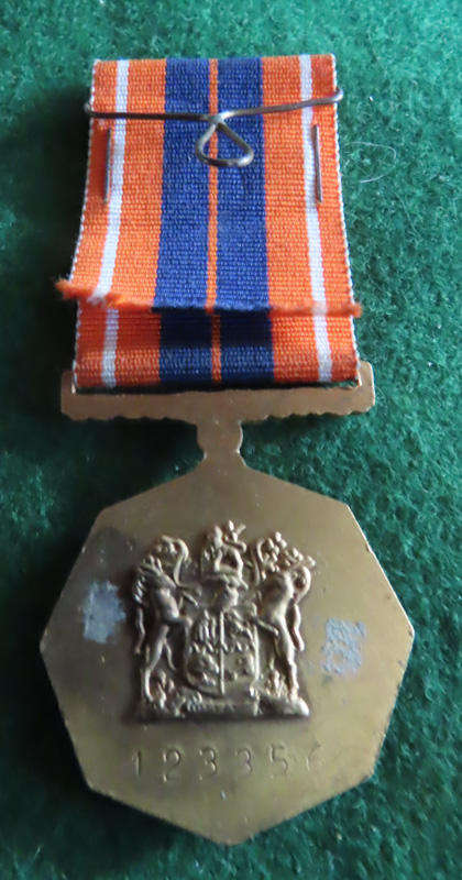 South Africa - Pro Patria Medal - Fixed Suspender - # 123356 - Type 3