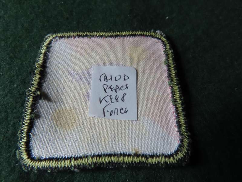 Rhodesia  - Bush War - Rhodesian Peace Keeping Force Shoulder Patch  1979/80- Scarce