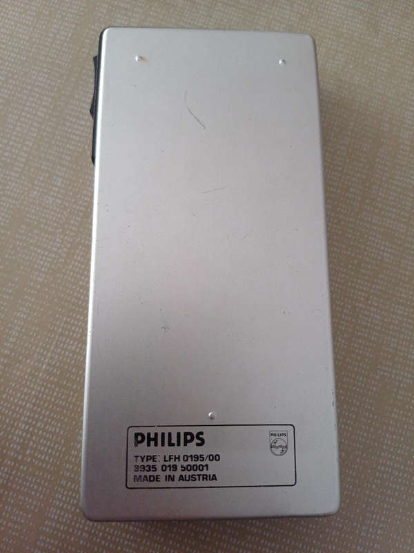 Vintage Philips Pocket Memo Mini Cassette Recorder - Model LFH0195