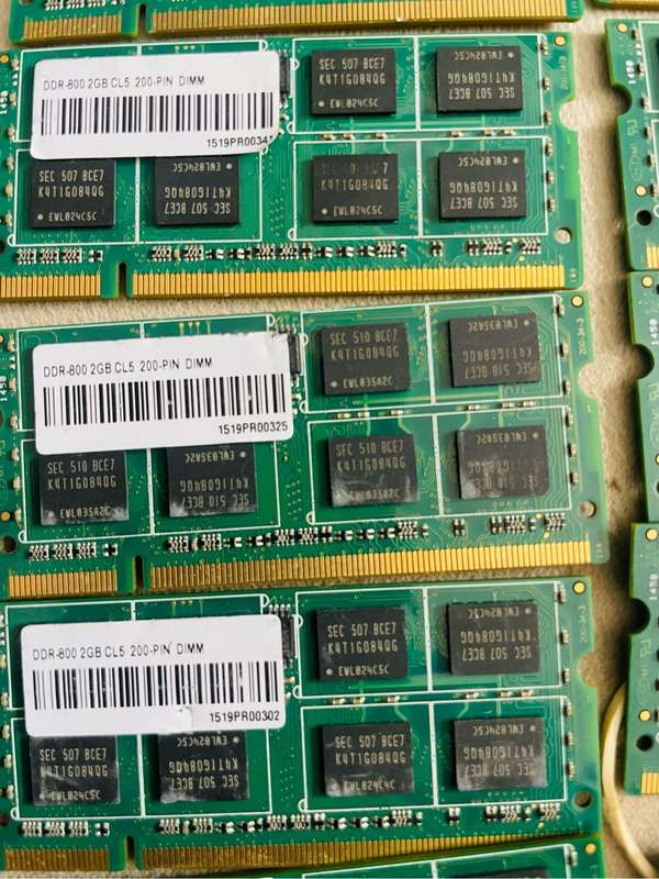 DDR2 2GB Ram DDR-800 CL5 200pin