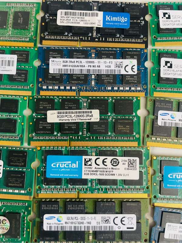 8GB DDR3 Laptop Ram