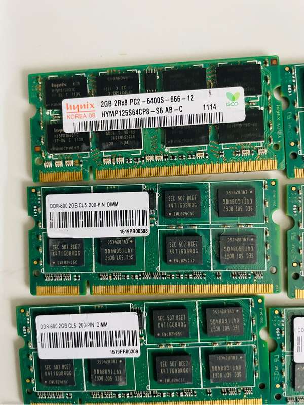 DDR2 2GB Ram PC2