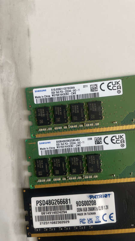 8GB DDR4 Desktop Ram