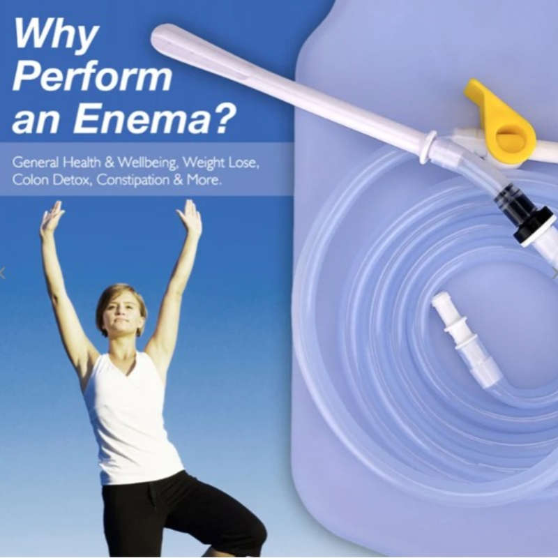 Cosmos Healing Enema Kit | Medical Grade Silicone | 2 Litre