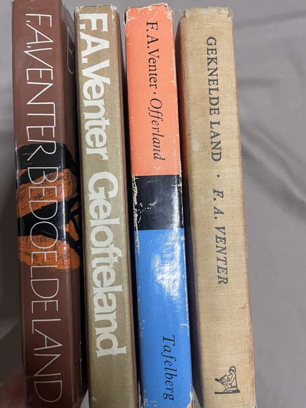 F.A. Venter. Geknelde land & Bedoelde land & Gelofte land & Bedoelde Land