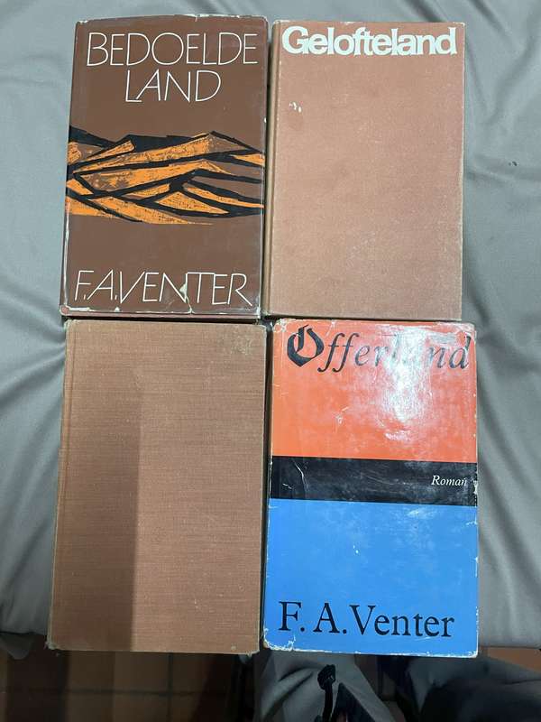 F.A. Venter. Geknelde land & Bedoelde land & Gelofte land & Bedoelde Land