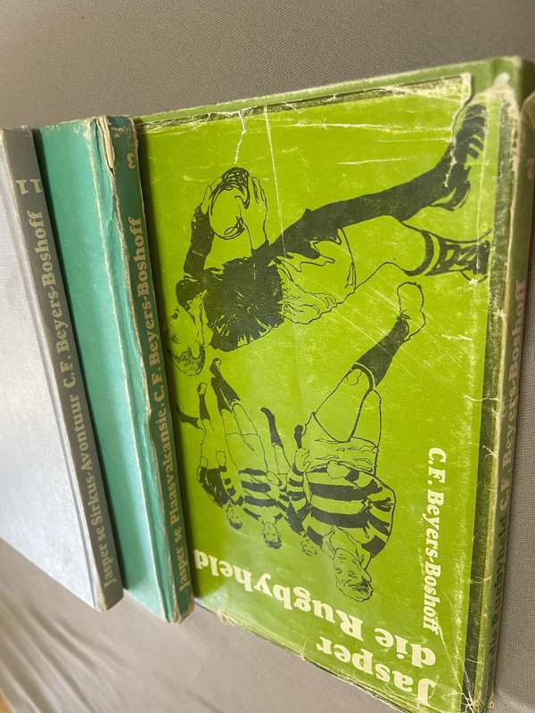 C.F. Beyers-Boshoff. Jasper die Rugbyheld & Jasper se Plaasvakansie & Jasper se Sirkus-Avontuur