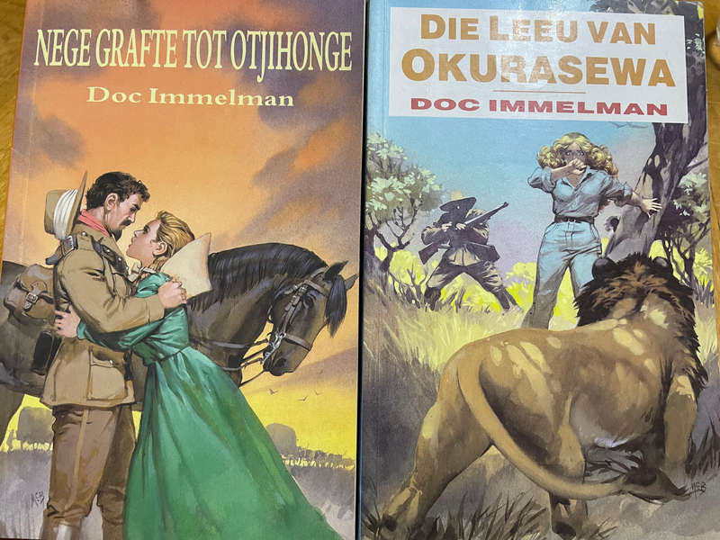 Doc Immelman: Nege grafte tot Otjihonge & Die leeu van Okurasewa
