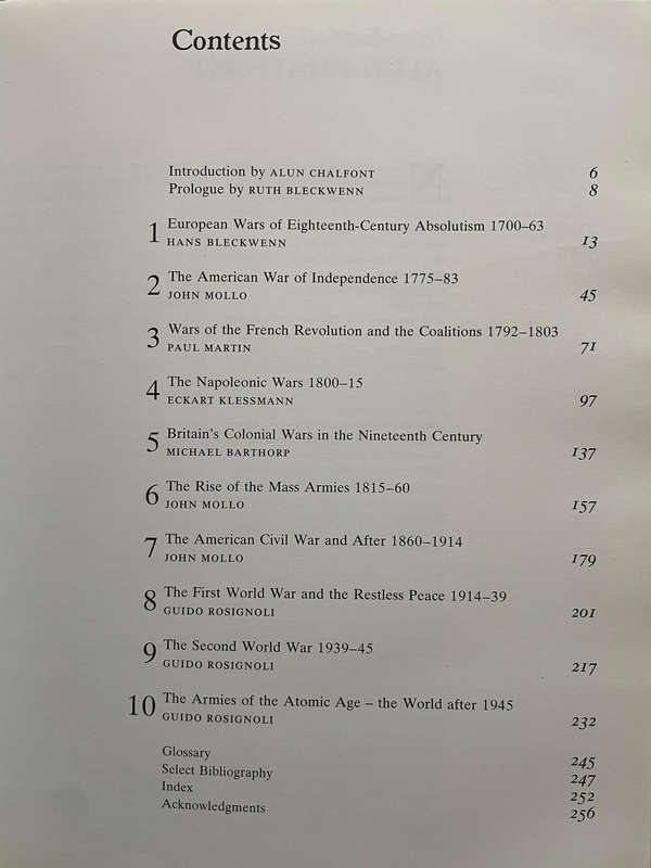 Battledress: the uniforms of the world's great armies, 1700 to the present. Ed. I. T. Schick