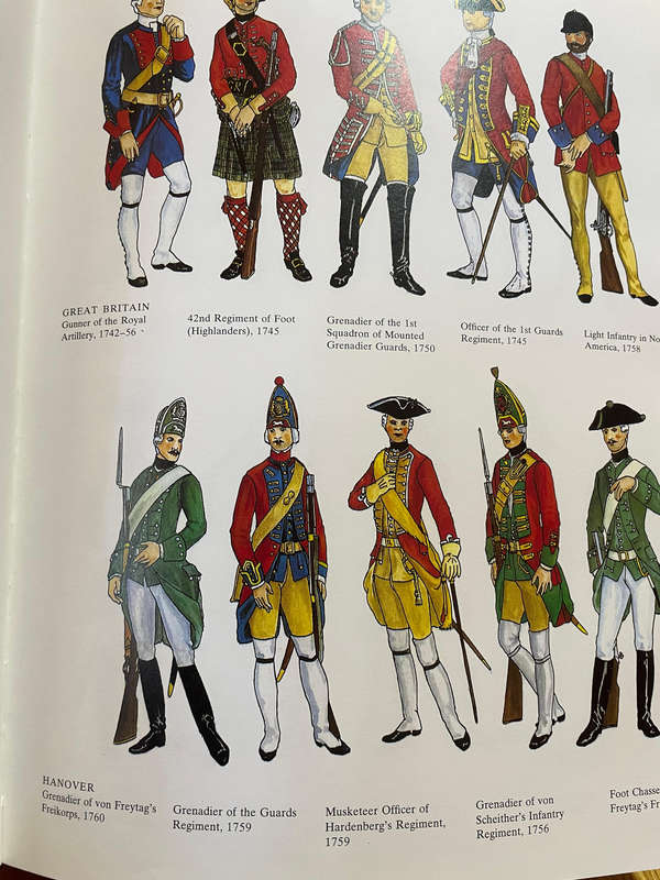 Battledress: the uniforms of the world's great armies, 1700 to the present. Ed. I. T. Schick