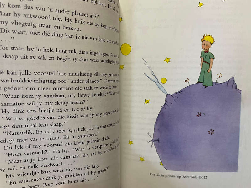 Die Klein Prinsie. Antoine de Saint-Exupery. Vertaling Andre P. Brink.