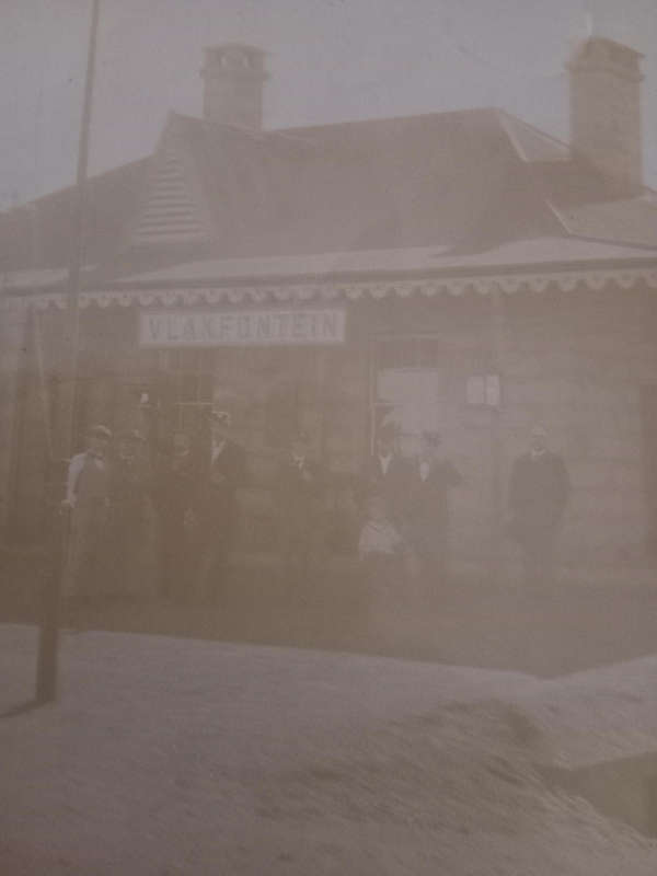 Africana- photo of Vlakfontein station in the ZAR