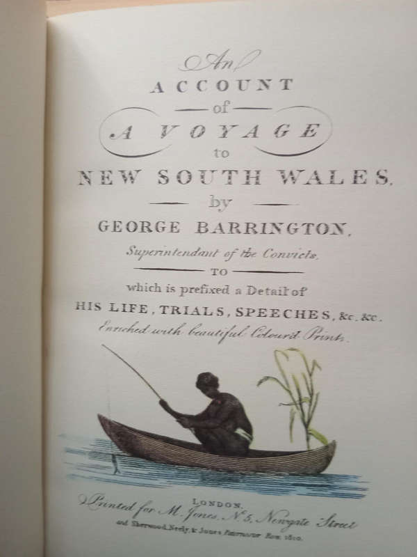 An account of a voyage to New South Wales-Barrington