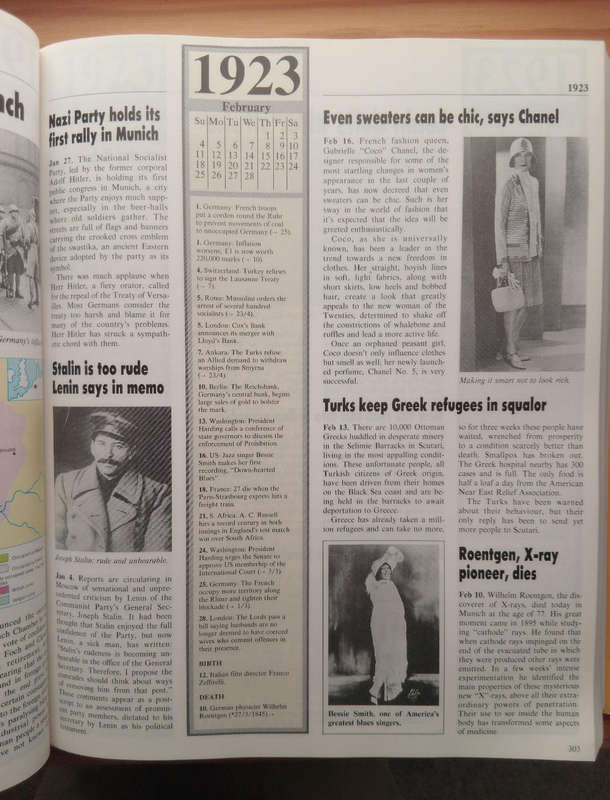 Chronicle of the 20th Century