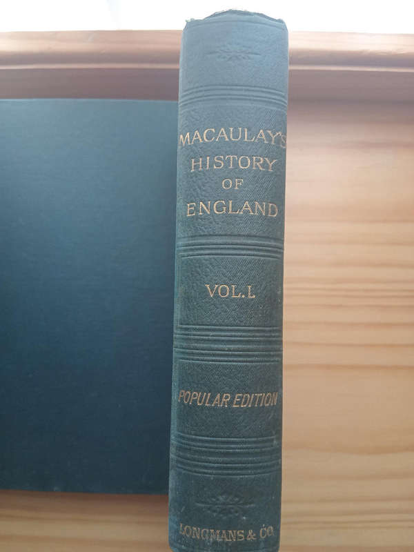 Macaulay's History of England-Vol 1
