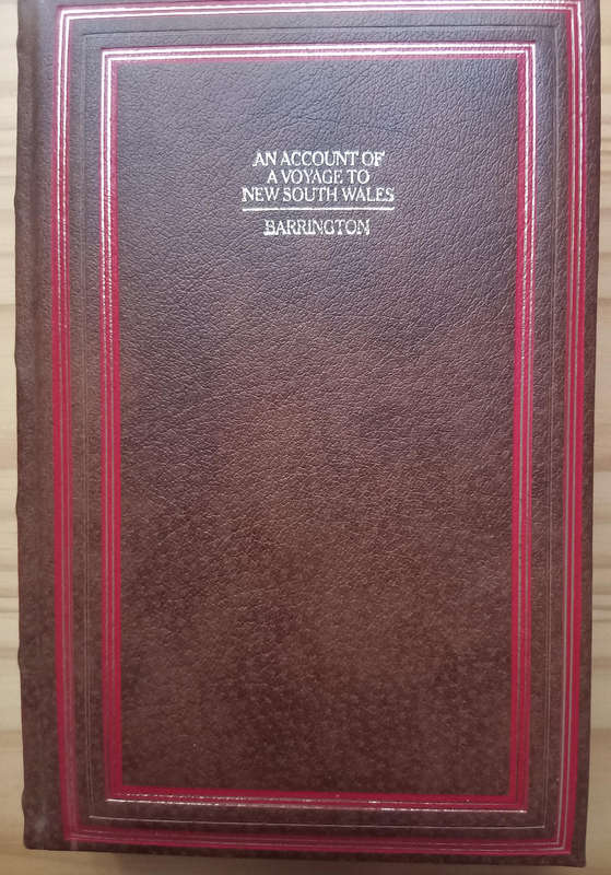 An account of a voyage to New South Wales-Barrington