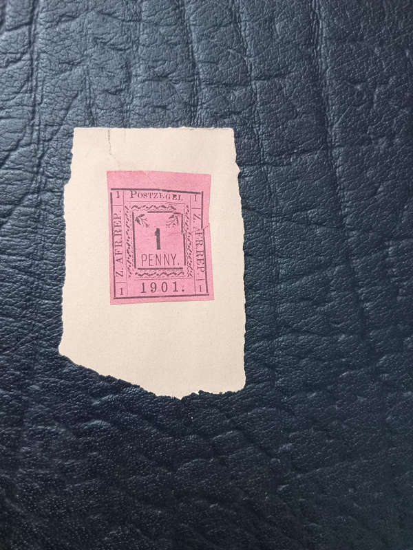 ZAR 1 Penny Pietersburg stamp