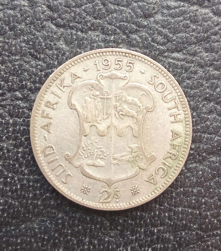 1955 two shillings