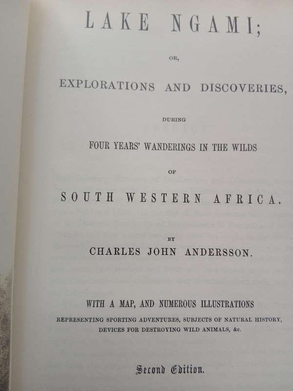Africana-Lake Ngami, by Charles John Andersson