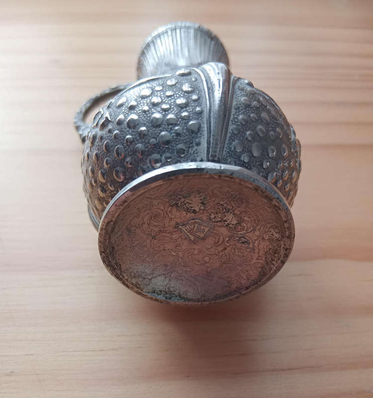 Set of antique salt and pepper pots